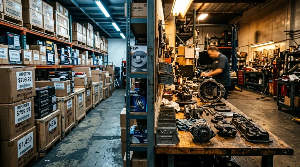 why used auto parts are better than new ones